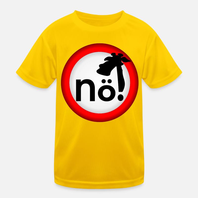 Interdiction : Pas de girafe T-shirt sport Enfant