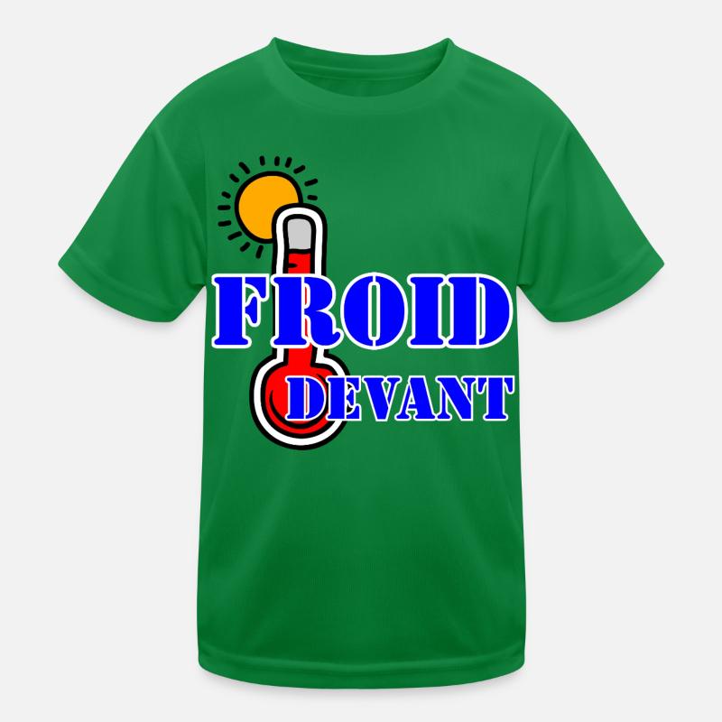 FROID DEVANT. T-shirt sport Enfant
