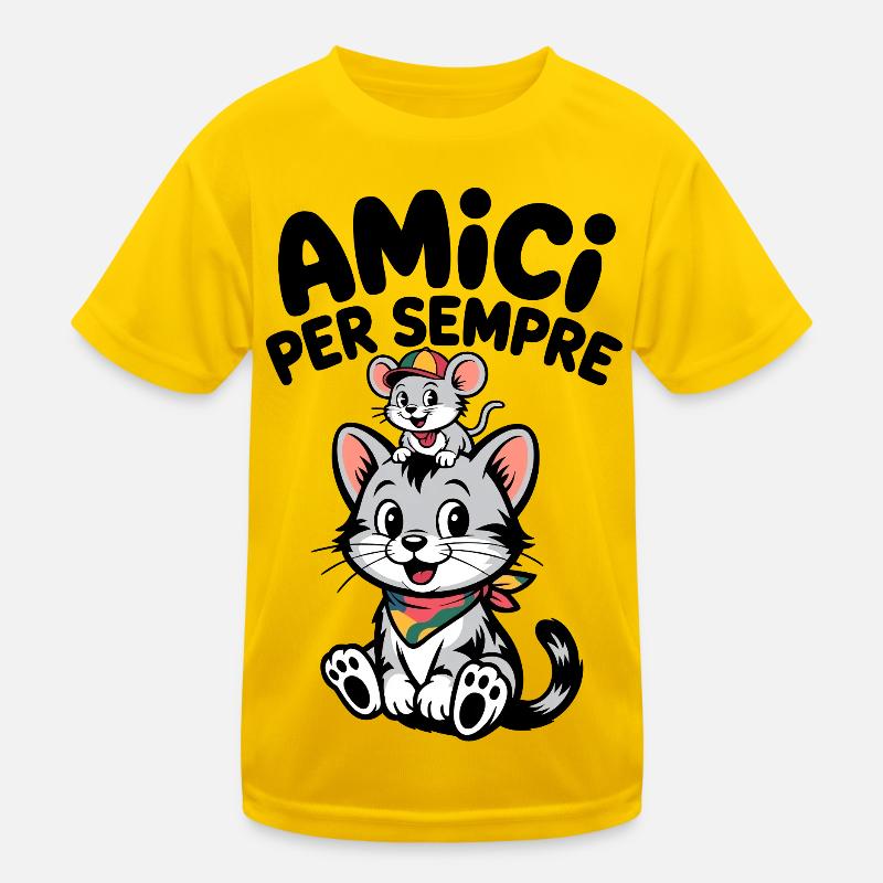 Chats et souris T-shirt sport Enfant