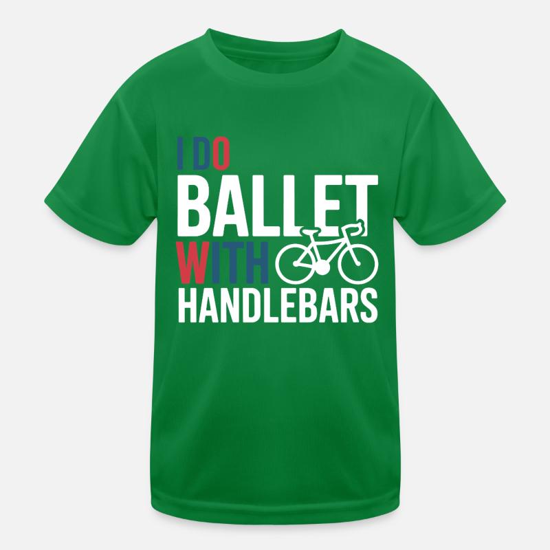 Acrobaties professionnelles à vélo et arts de la performance T-shirt sport Enfant