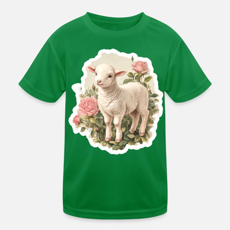 Lamb Kids Functional T-Shirt
