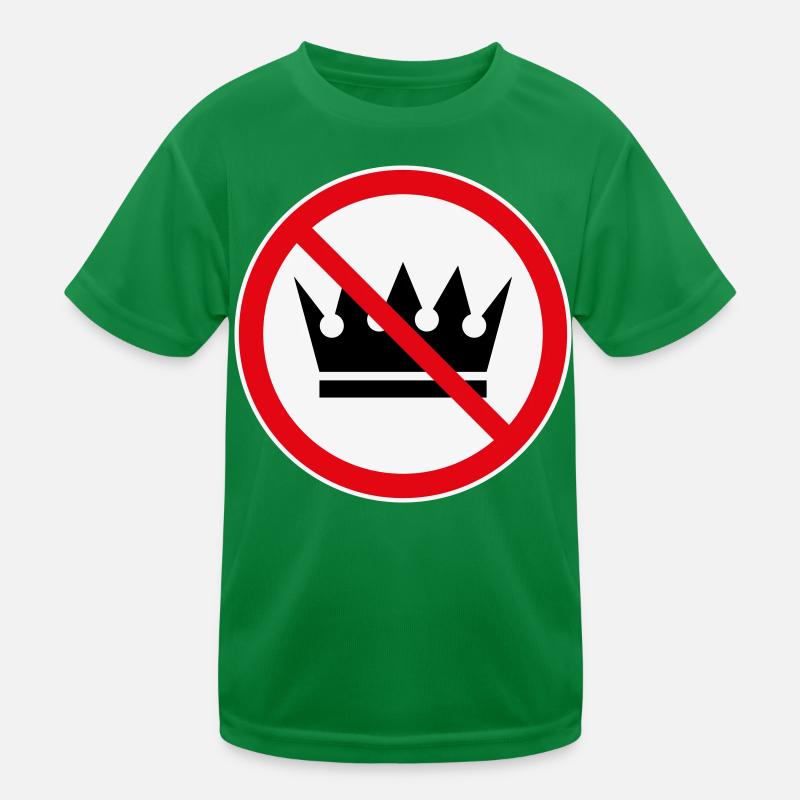 Pas de rois ! (Projet de protestation / 3C) T-shirt sport Enfant