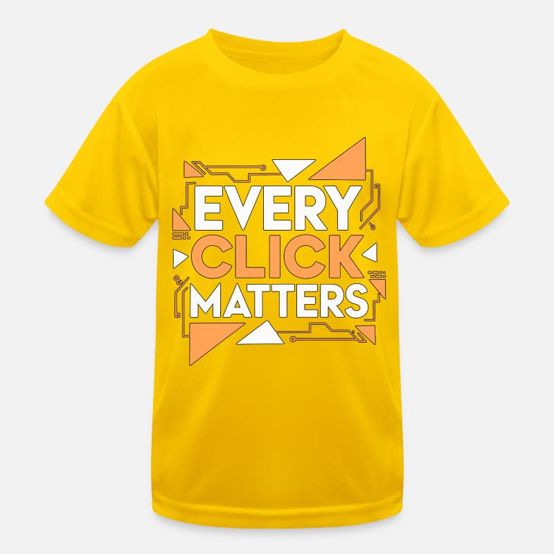 Designer UX/UI : Chaque clic compte : Designer web T-shirt sport Enfant