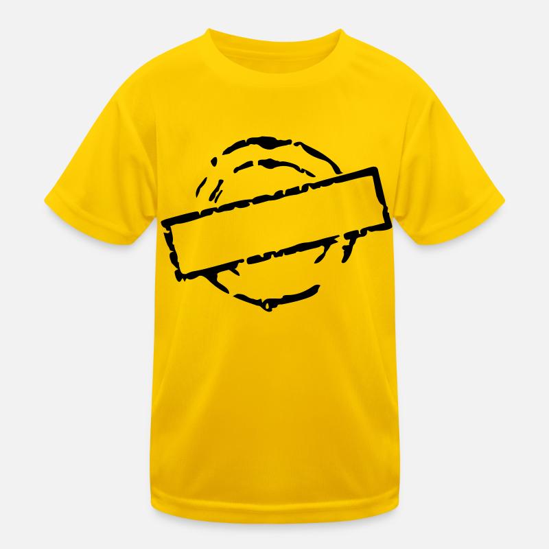 stemp_vec_1 en Kids Functional T-Shirt