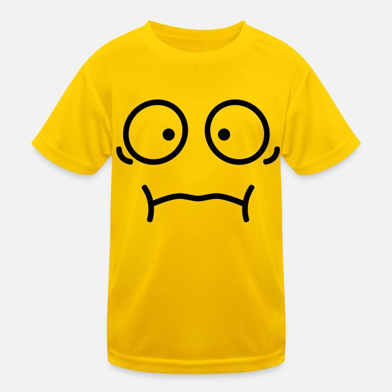 smiley10b Kinder Funktions-T-Shirt