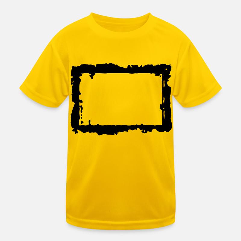 frame_4_vec_1 de Kinder Funktions-T-Shirt