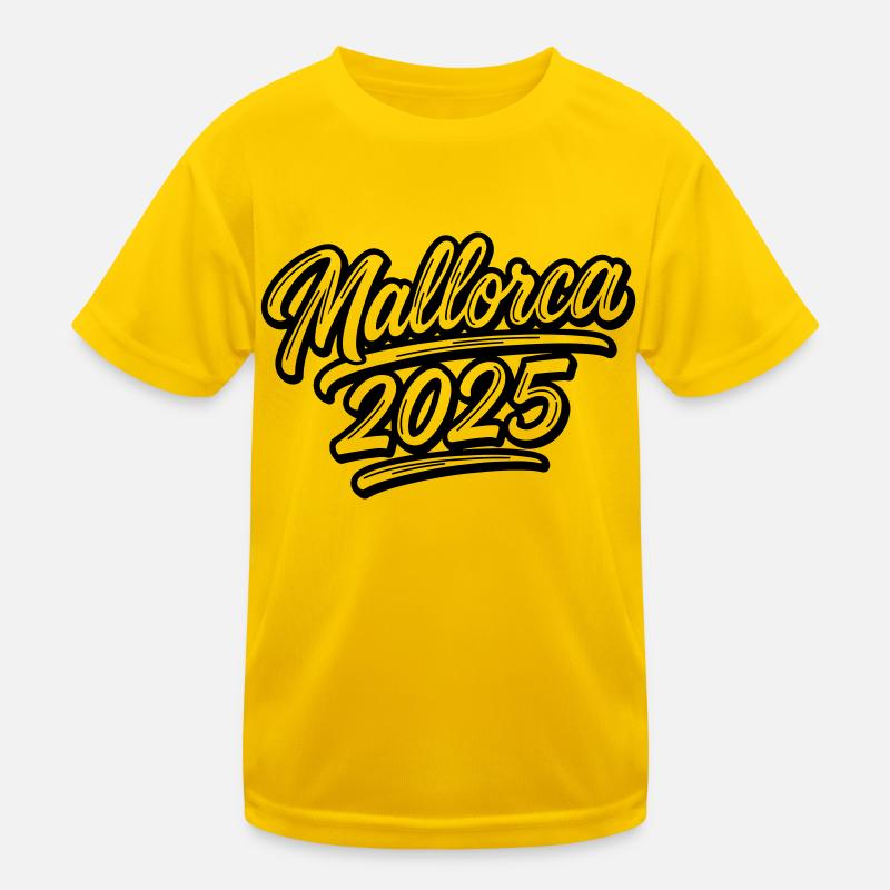 Mallorca 2025 Kinder Funktions-T-Shirt