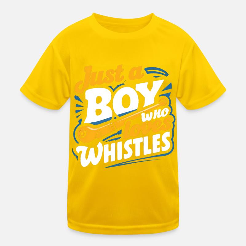 Sifflet en étain T-shirt sport Enfant
