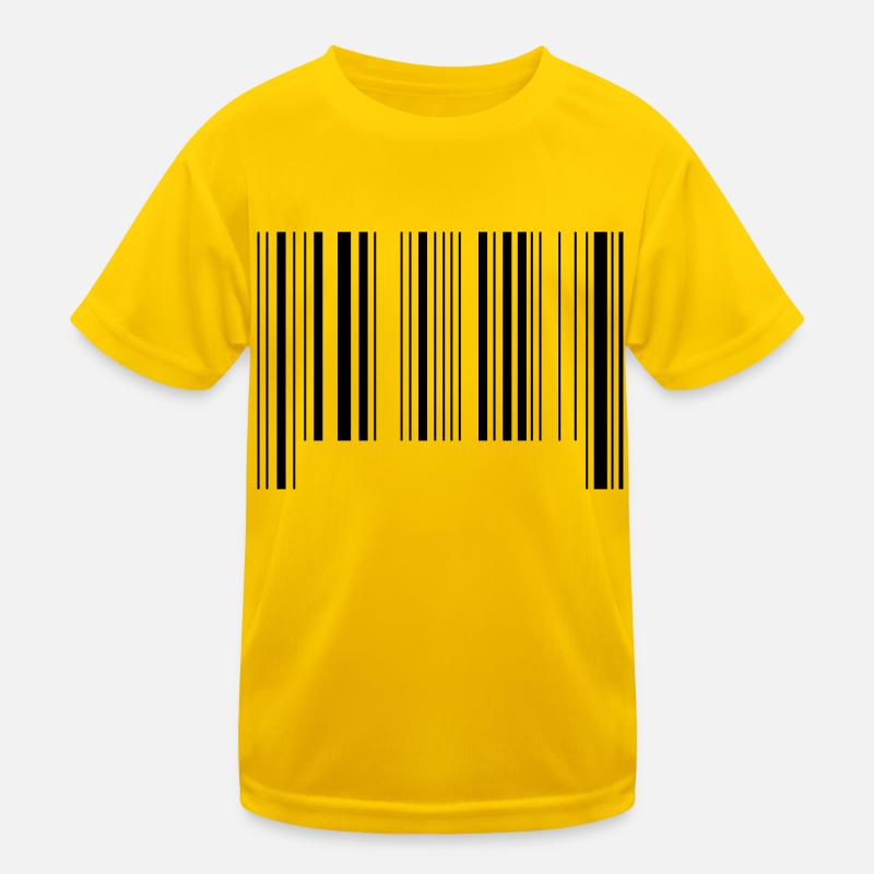 barcode Kinder Funktions-T-Shirt