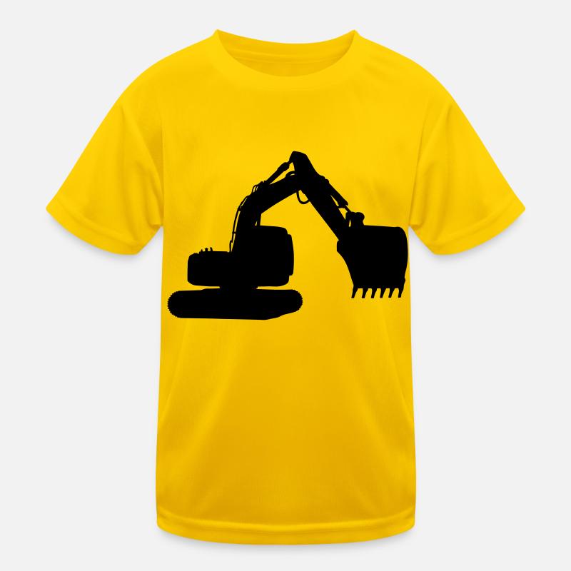bagger Kinder Funktions-T-Shirt