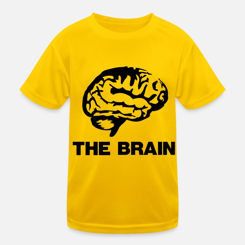 The Brain Design Kinder Funktions-T-Shirt