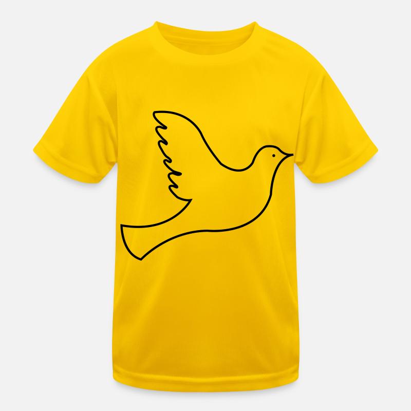 taube1 Kinder Funktions-T-Shirt