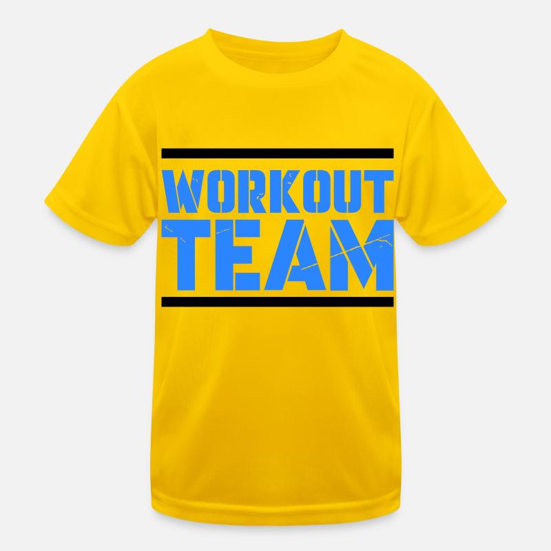 Workout Team Kids Functional T-Shirt