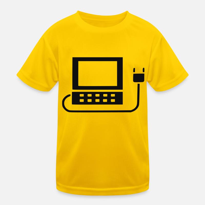 Computer, Laptop, PC Kinder Funktions-T-Shirt