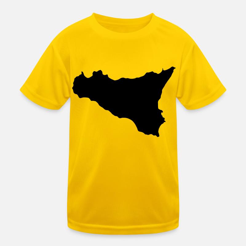 Sicily Kids Functional T-Shirt