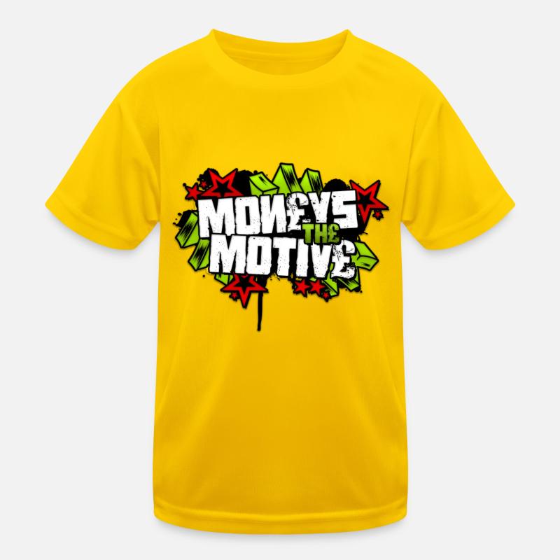 Geld Das Motiv Kinder Funktions-T-Shirt