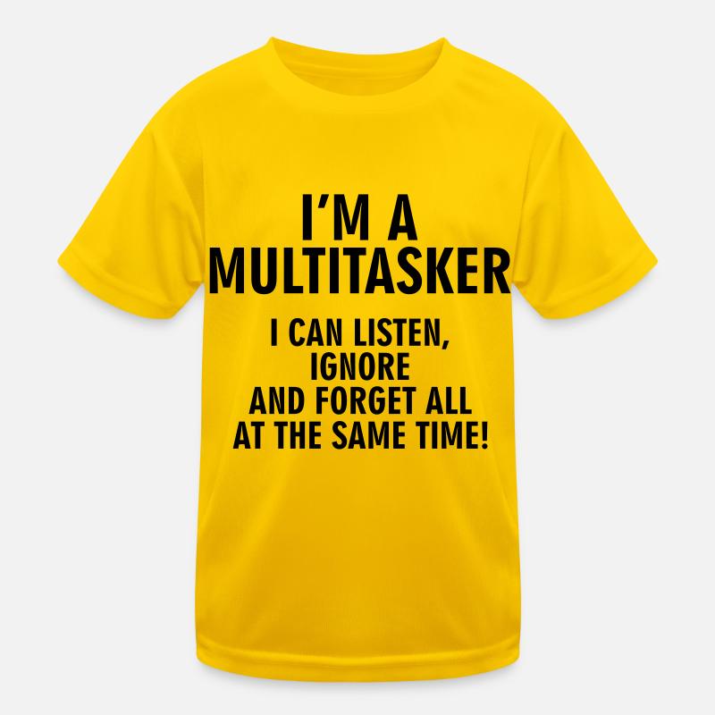 Multitasker Kinder Funktions-T-Shirt