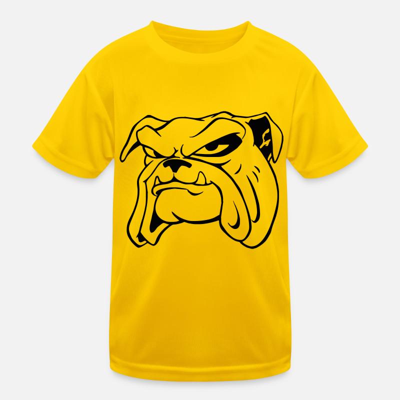 hund Kinder Funktions-T-Shirt