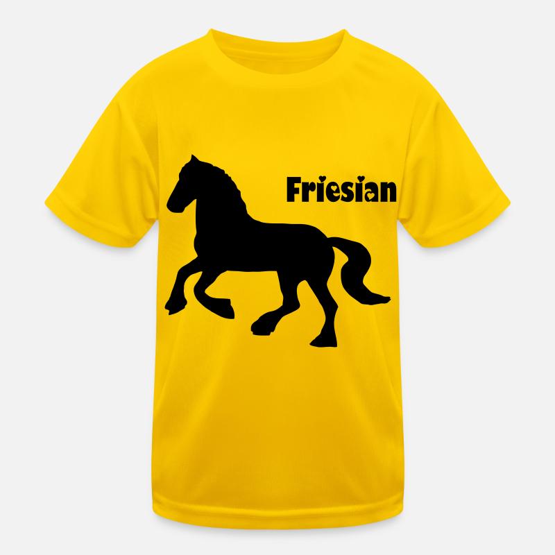Cheval Frison T-shirt sport Enfant