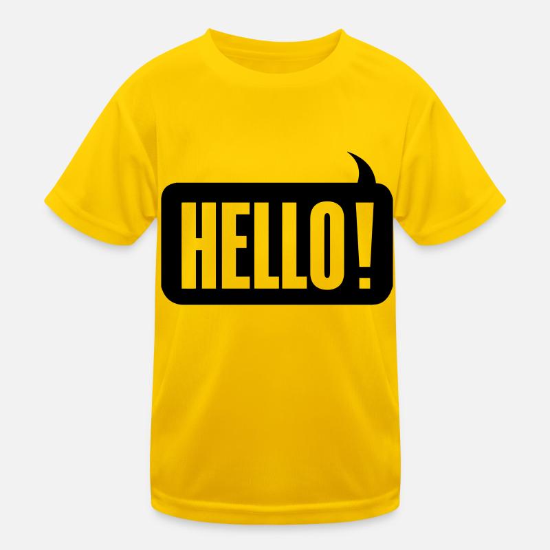 Hello! Kids Functional T-Shirt