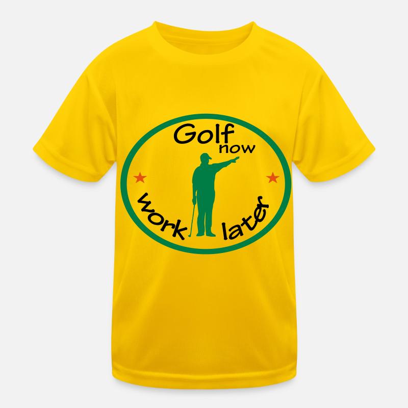 golf Kinder Funktions-T-Shirt