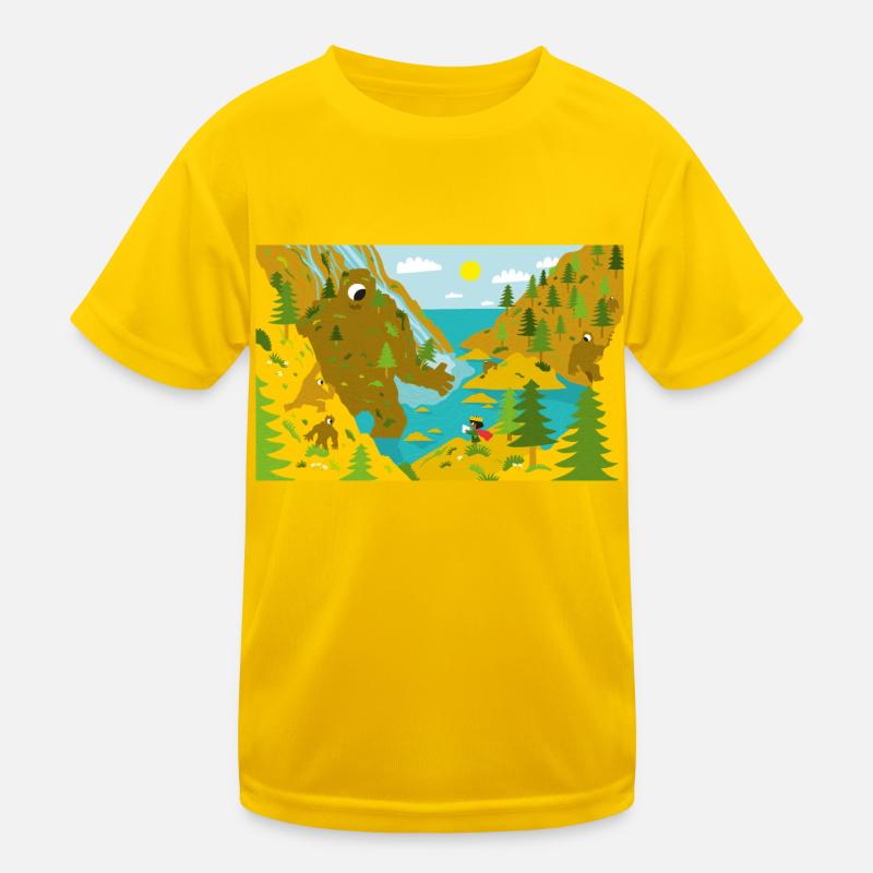 Golems de roche T-shirt sport Enfant