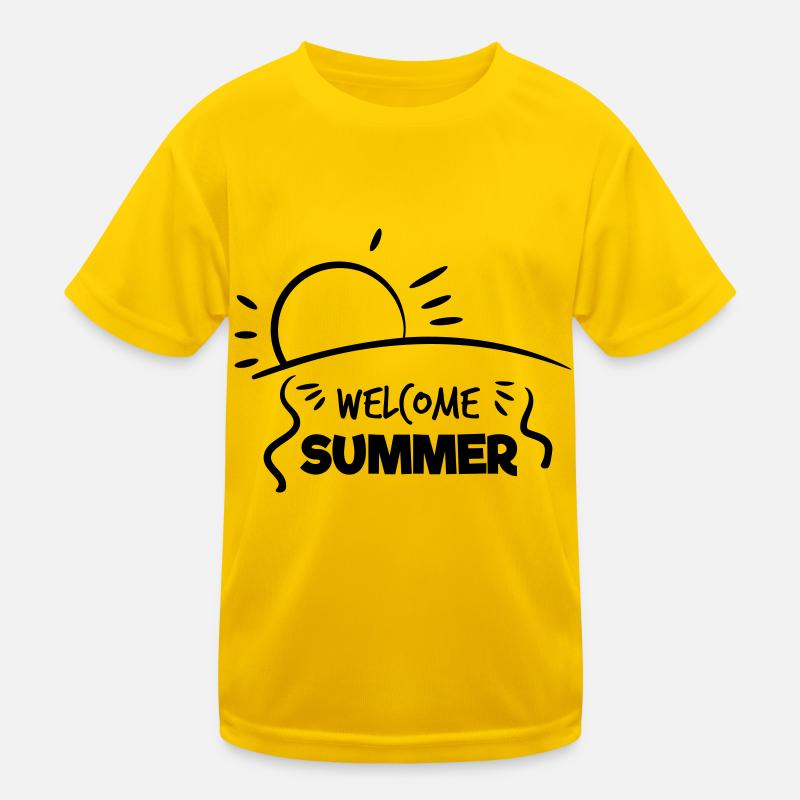 Welcome Summer Kinder Funktions-T-Shirt