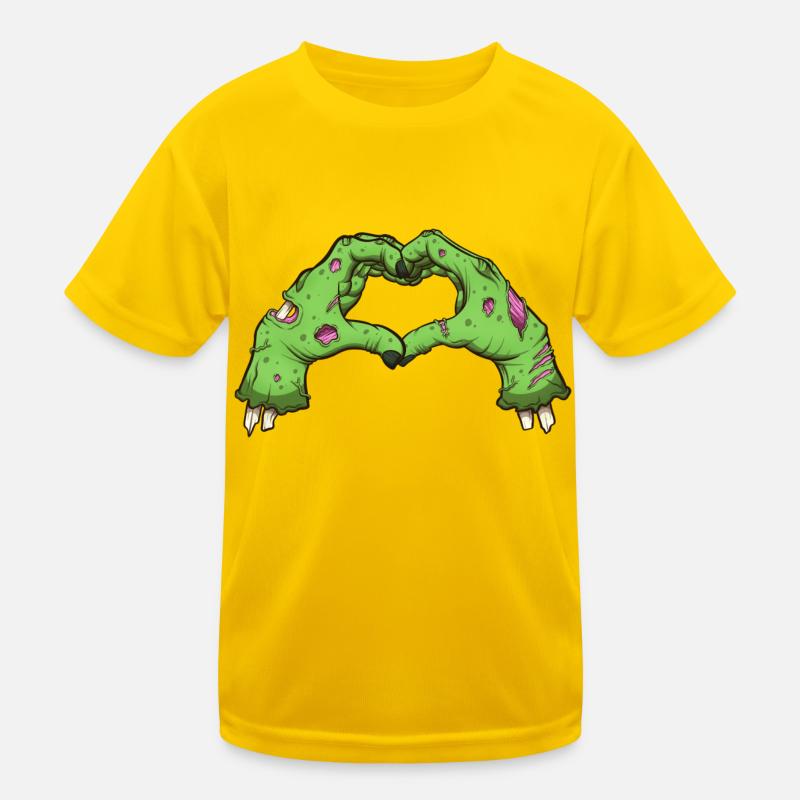 Mains de zombies de la Saint-Valentin T-shirt sport Enfant