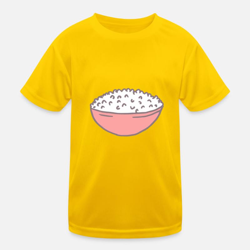 Assiette de riz T-shirt sport Enfant