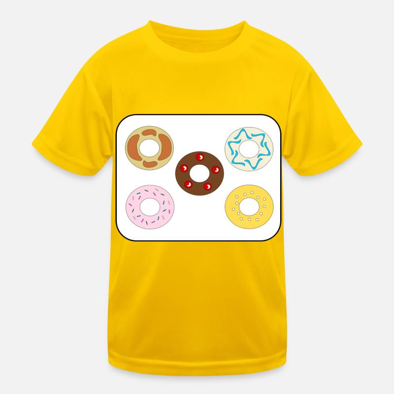 Donuts divers Kids Functional T-Shirt