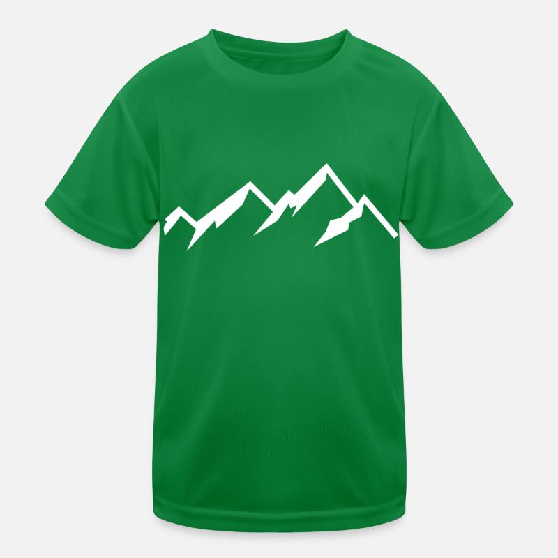 mountains Kids Functional T-Shirt