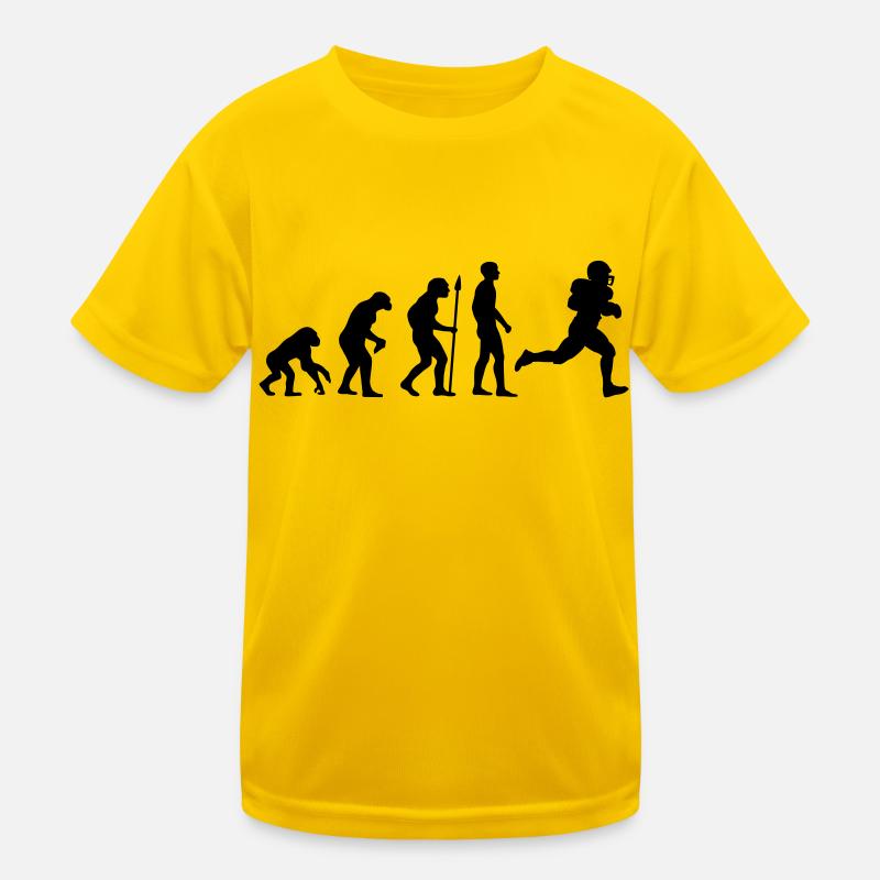 Football evolution Kinder Funktions-T-Shirt