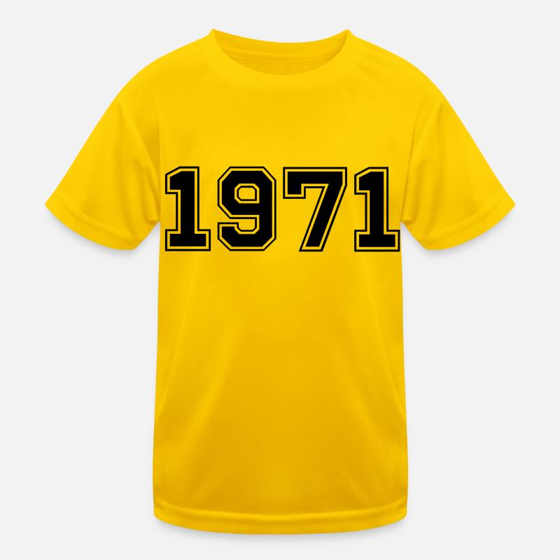 1971 T-shirt sport Enfant
