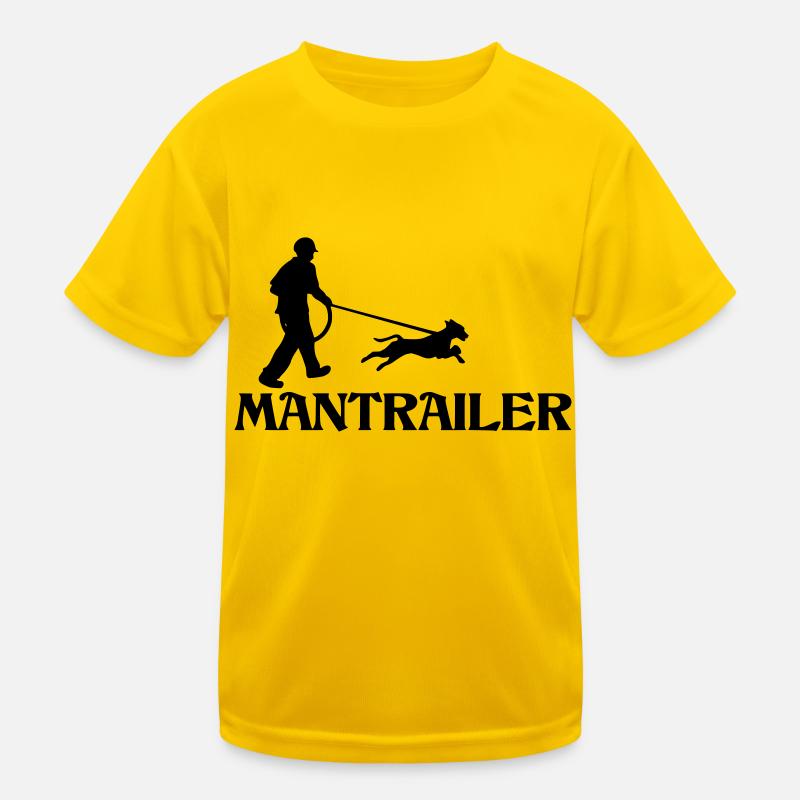 mantrailer hobby mantrailing hunde Kinder Funktions-T-Shirt