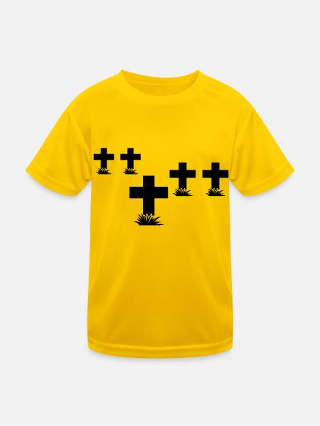 rip_1_f1 - Kids Functional T-Shirt - egg yellow - Front