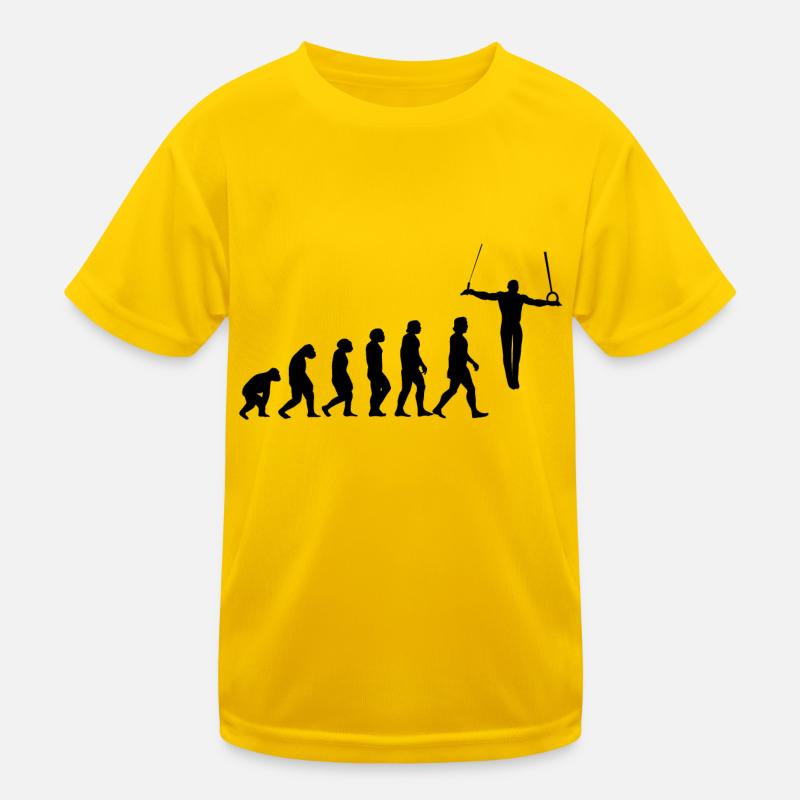 Evolution Turner Ringen Kreuzhang Iron Cross Kinder Funktions-T-Shirt