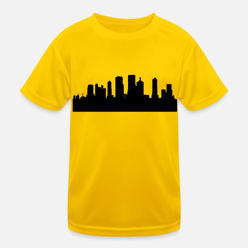 Skyscraper city T-shirt sport Enfant