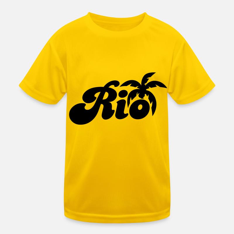 River Kinder Funktions-T-Shirt