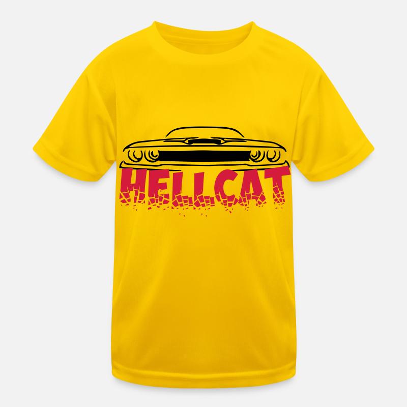 SRT HELLCAT Kinder Funktions-T-Shirt