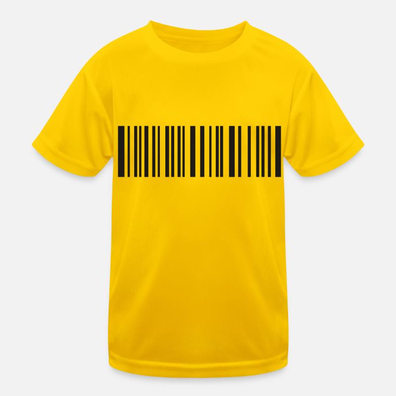 code-barre T-shirt sport Enfant