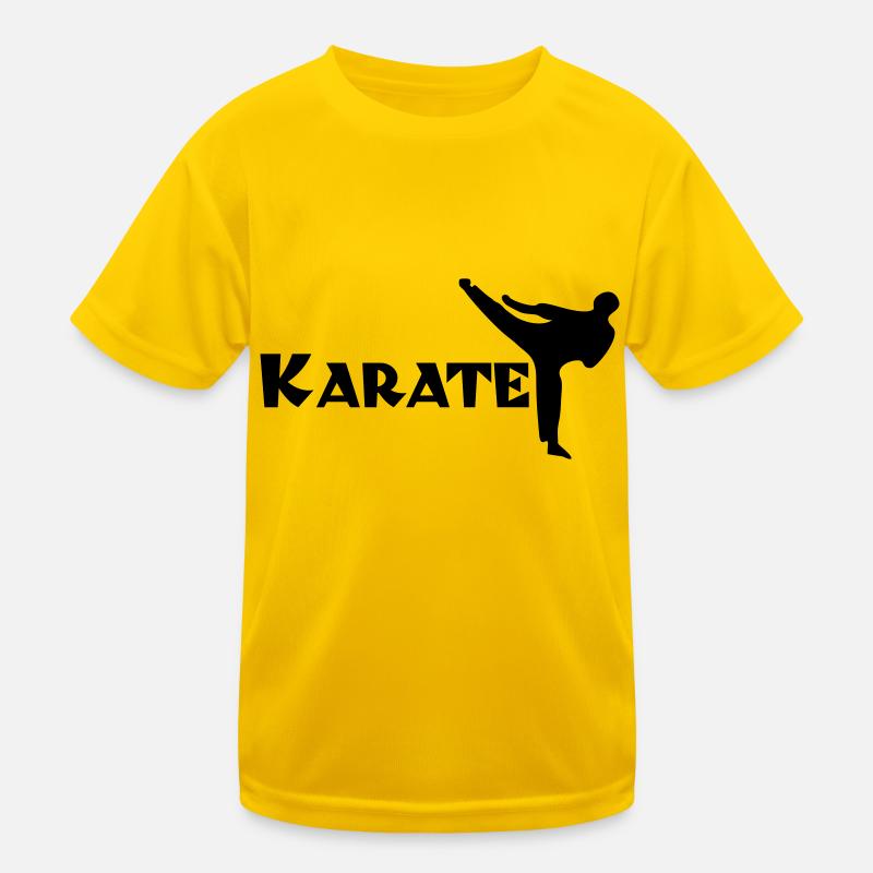 karate Kinder Funktions-T-Shirt