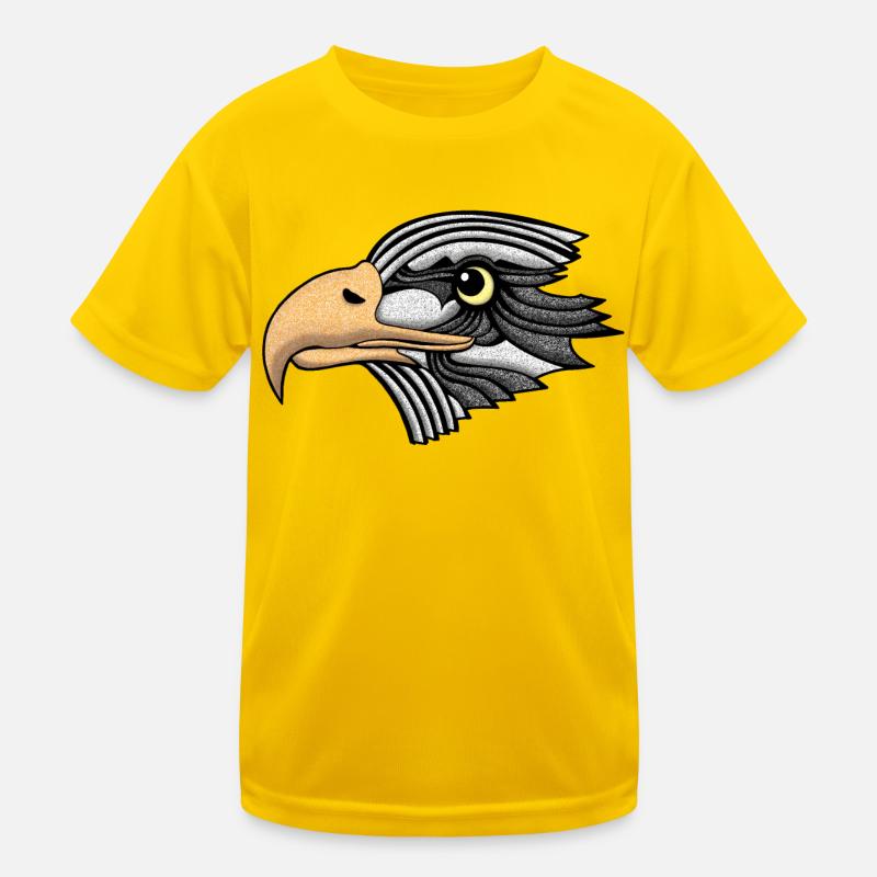 bald eagle Kids Functional T-Shirt