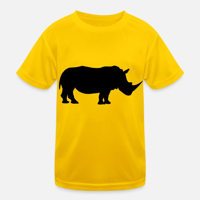 Nashorn Kinder Funktions-T-Shirt