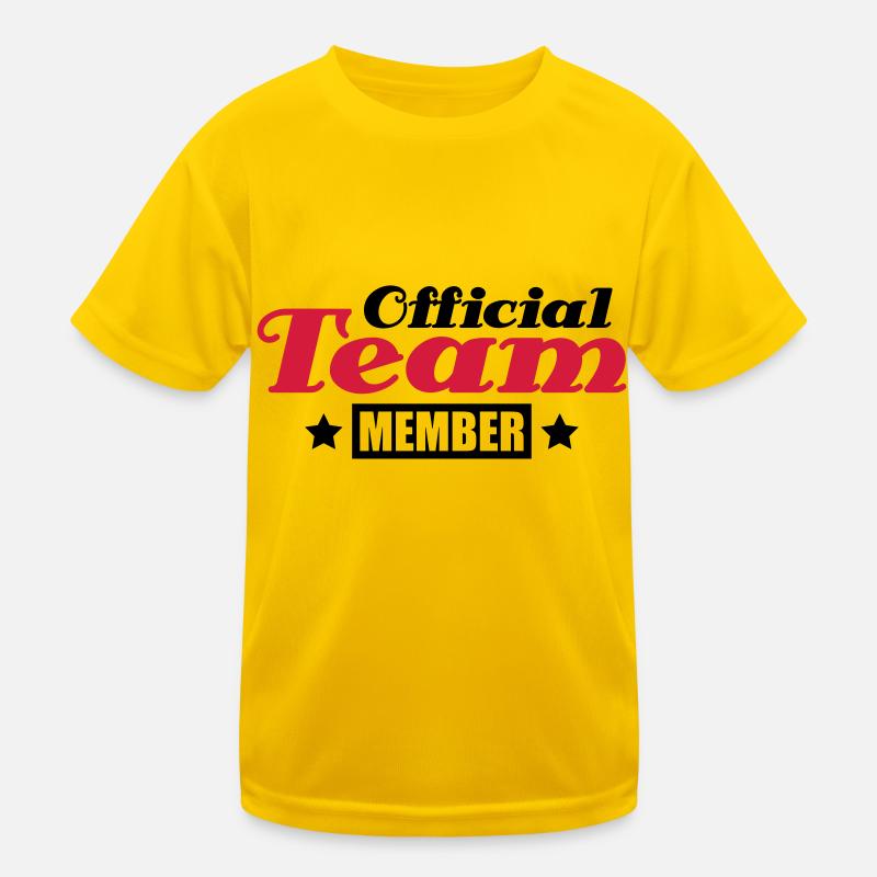 official_team_member_do2 Kids Functional T-Shirt
