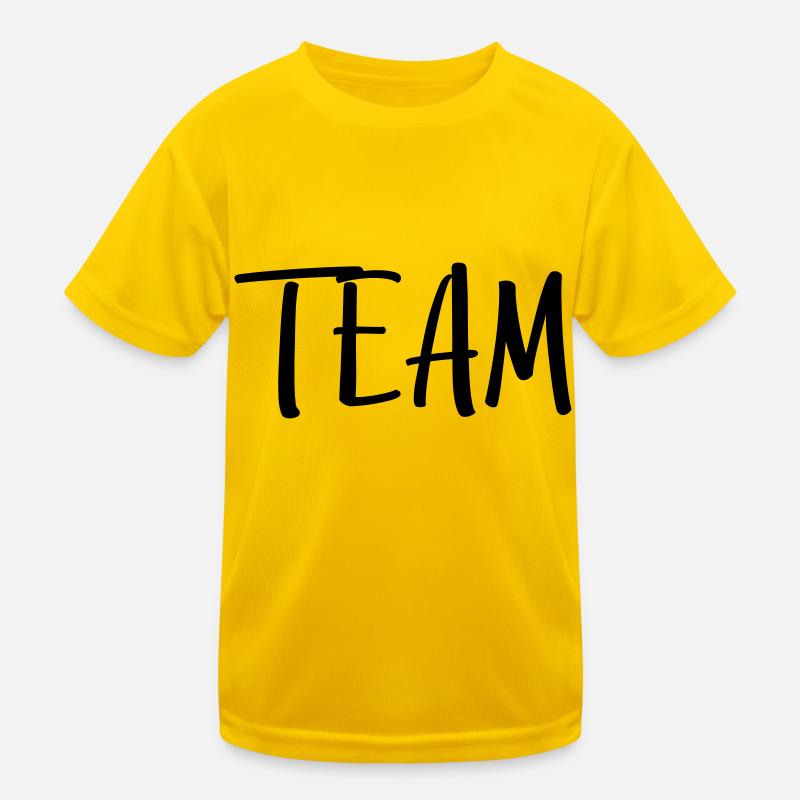 team Kinder Funktions-T-Shirt