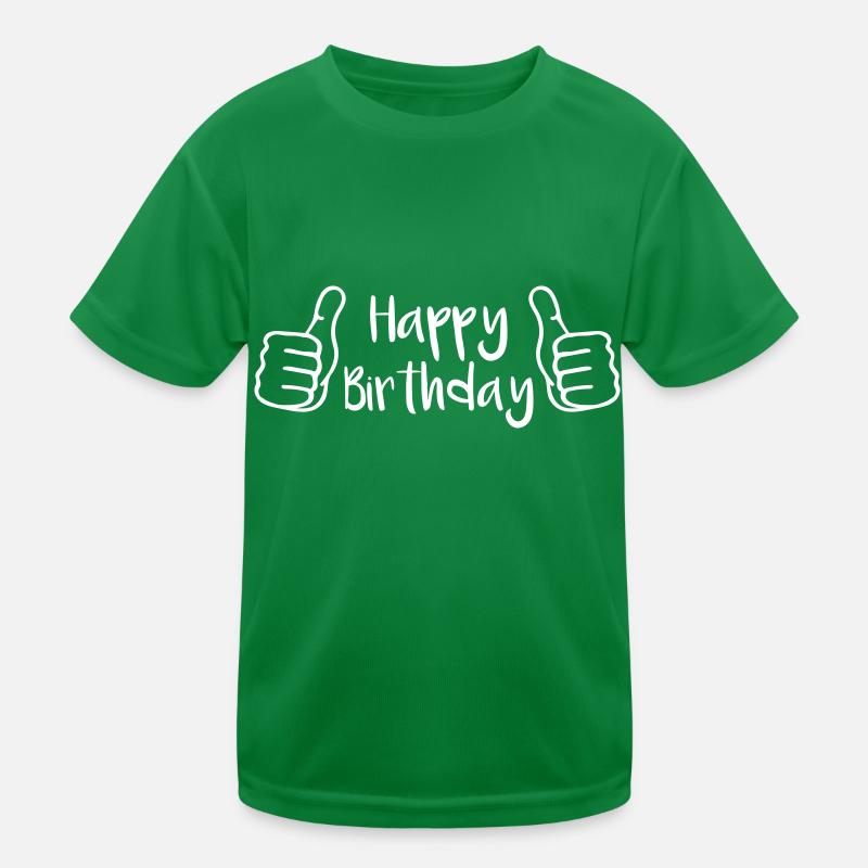 Anniversaire Pouce levé T-shirt sport Enfant
