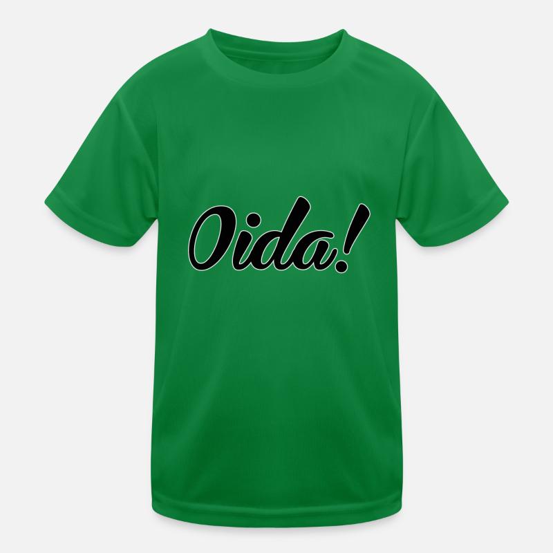 Oida! Kinder Funktions-T-Shirt