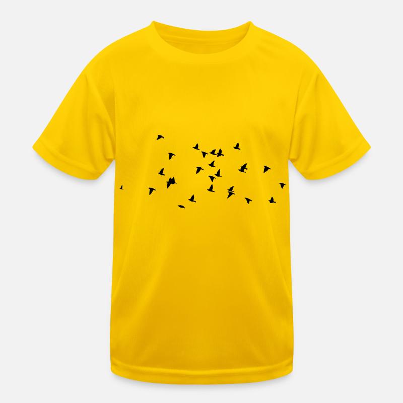 birds Kinder Funktions-T-Shirt