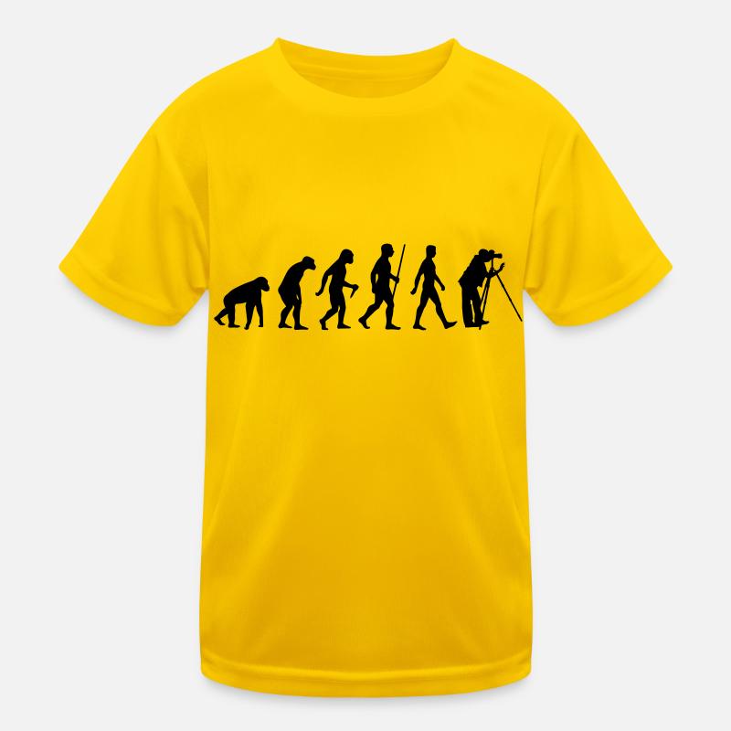 Evolution Fotograf Kinder Funktions-T-Shirt