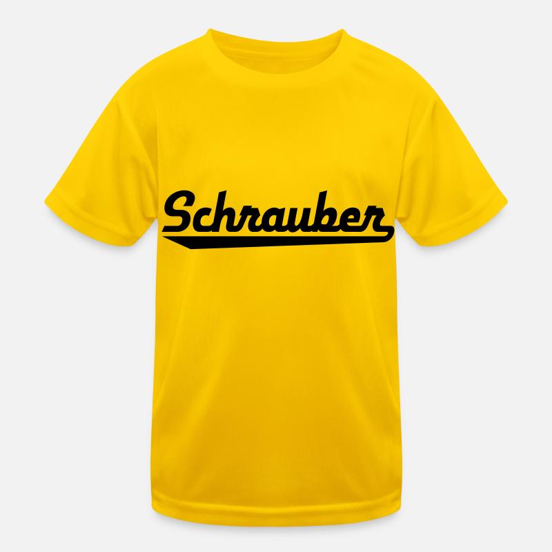 Schrauber Kinder Funktions-T-Shirt